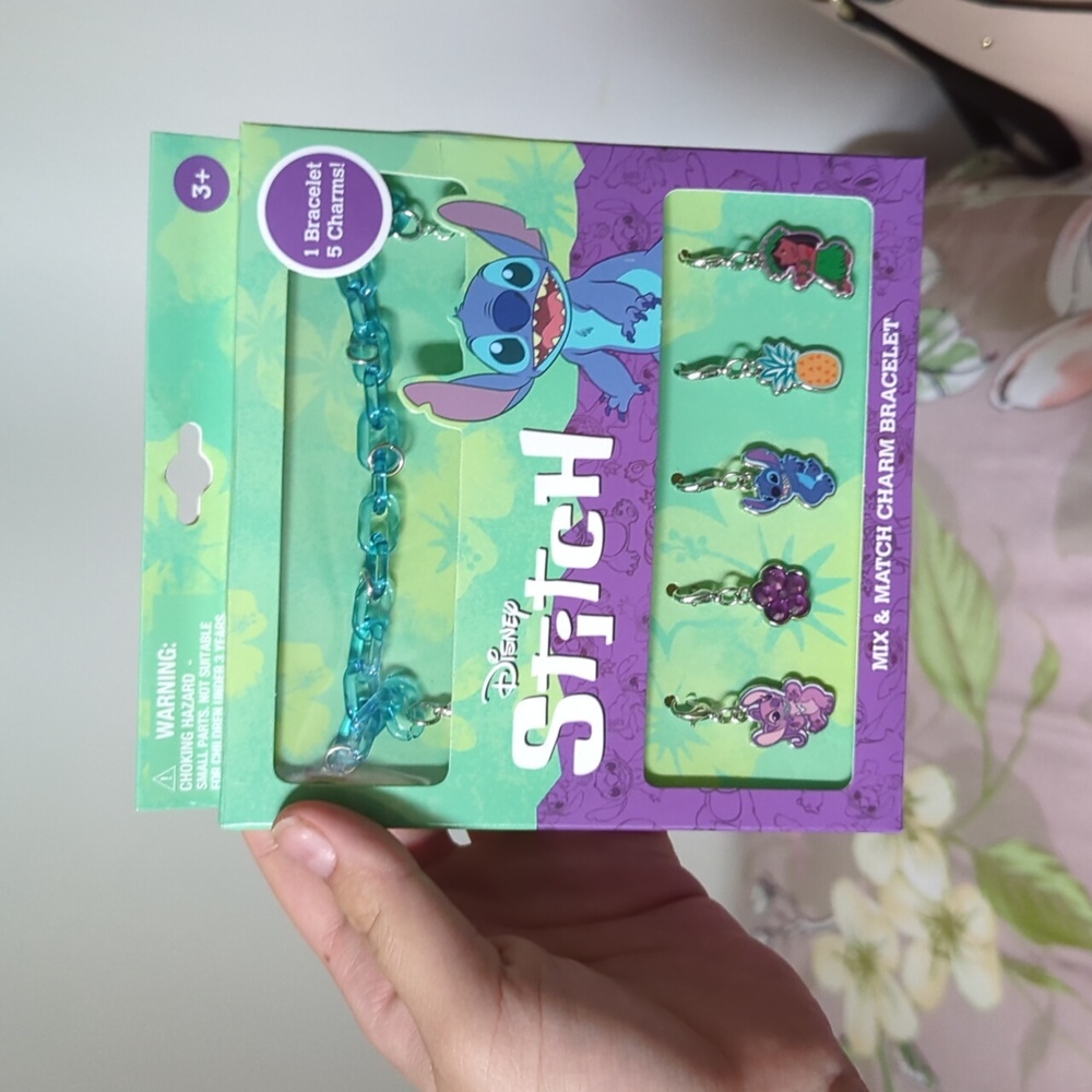 Stitch mix and match charm bracelet